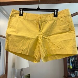 Yellow Women's Shorts